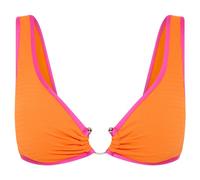 Seafolly - Women's Beach Bound Ring Front Tank - Bikini top size 8, orange