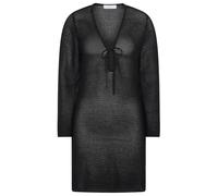 Seafolly - Women's Beach Edit Mesh Knit Cover Up - Dress size M, black