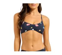 Seafolly Women's Bralette Bikini Top, True Navy, 6