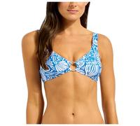 Seafolly - Women's C Shells Ring Front Tank - Bikini top size 10, orange