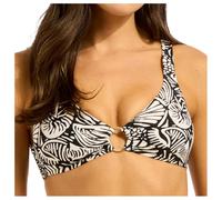 Seafolly - Women's C Shells Ring Front Tank - Bikini top size 8, orange
