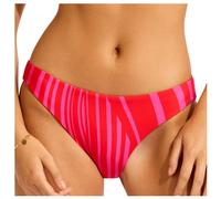 Seafolly - Women's Coastline Reversible Hipster Pant - Bikini bottom size 8, orange