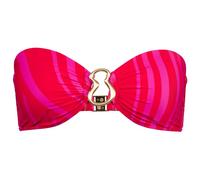 Seafolly - Women's Coastline Ring Front Bandeau - Bikini top size 10, orange