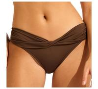 Seafolly - Women's Collective Twist Band Hipster - Bikini bottom size 12, orange