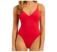 Seafolly - Women's Collective V Neck One Piece - Swimsuit size 8, red
