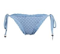 Seafolly - Women's Day Dreamer Brazillian Tie Side - Bikini bottom size 6, blue