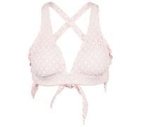 Seafolly - Women's Daydreamer Multi Fit Longline Tri - Bikini top size 8, pink