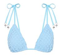Seafolly - Women's Daydreamer Slide Tri - Bikini top size 12, blue