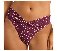 Seafolly - Women's Dolce Dot Twist Band Mini Hipster - Bikini bottom size 14, orange