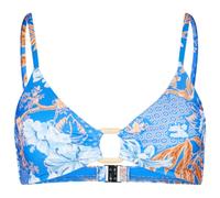 Seafolly - Women's Eden Ring Front Bralette - Bikini top size 6, blue