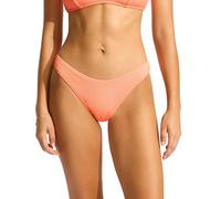 Seafolly - Women's Sea Dive High Cut Pant - Bikini bottom size 12, pink