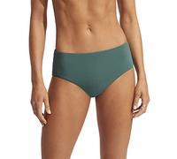 Seafolly Women's Hipster Full Coverage Mid Rise Wide Side Bikini Bottom Swimsuit Collective Evergreen, 12