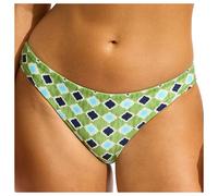 Seafolly - Women's Kasbah Reversible Hipster - Bikini bottom size 16, orange