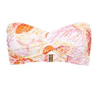 Seafolly - Women's La Mer Twist Bandeau - Bikini top size 6, orange