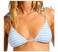 Seafolly - Women's Mesh Effect Bustier Bandeau - Bikini top size 16, orange