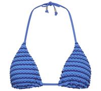 Seafolly - Women's Mesh Effect Slide Tri - Bikini top size 16, blue