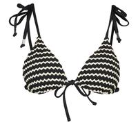 Seafolly - Women's Mesh Effect Slide Tri - Bikini top size 8, black