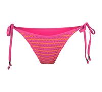 Seafolly - Women's Mesh Effect Tie Side Rio Pant - Bikini bottom size 14, pink