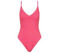 Seafolly - Women's Mesh Effect V Neck One Piece - Swimsuit size 18, pink