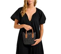 Seafolly Womens Micro Tote Bag, Carriedaway Black, One Size