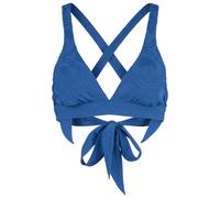 Seafolly - Women's Oasis Multi Fit Longline Tri - Bikini top size 12, blue