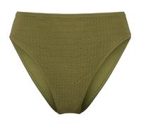 Seafolly - Women's Sea Dive High Rise Pant - Bikini bottom size 6, olive