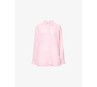 Seafolly Womens Seafolly Breeze Beach Cotton Shirt Blush Pink M