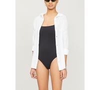 Seafolly Womens Seafolly Classic Cotton Beach Shirt White XS