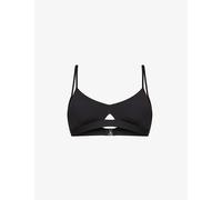 Seafolly Womens Seafolly Collective Hybrid Nylon-Blend Bikini Top Black 10