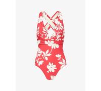 Seafolly Womens Seafolly Mayflower Cross-Back Swimsuit Cosmo Red 14
