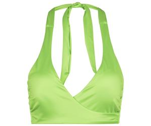 Seafolly - Women's Soleil DD Wrap Front Halter Bra - Bikini top size 18, green