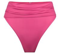 Seafolly - Women's Soleil Roll Top High Rise Pant - Bikini bottom size 10, pink