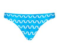 Seafolly - Women's Soundwave Hipster Tie Side - Bikini bottom size 6, blue