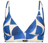 Seafolly - Women's South Pacific Banded Bralette - Bikini top size 18, blue