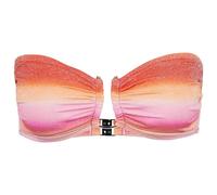 Seafolly - Women's Spectrum Trim Front Bandeau - Bikini top size 6, pink