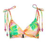 Seafolly - Women's Wonderland TwistedFront Bralette - Bikini top size 6, multi