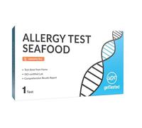 Seafood Allergy Test Kit - At-Home Sample Collection, Shellfish & Fish Sensitivity Check, Fast & Easy, Detailed Results Report