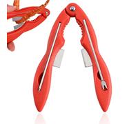 Seafood Cracker and Tool Set - Includes Multi-Purpose Crab Tool, Sturdy Metal Crab Leg Fork, Shell Spoon, and Claw Cutter - Crab Claw Forks，Crab Claw Cutters