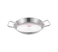 Seafood Platter with Handles 22cm for Home Dining(26cm) | 20cm size, retro luxury style, smooth polished for surface, dishwasher safe, for ideal for fried chicken or pasta