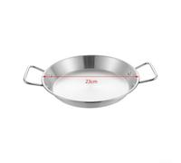 Seafood Platter with Handles 24cm for Home Dining(22cm) | for ideal for lobster, crab, fried chicken, salads, pasta, dry pot dishes, for versatile serving