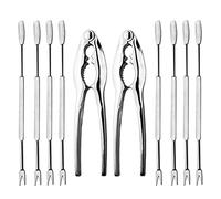 Seafood Tools Set Lobster Crackers and Picks Set Nut Cracker Tableware 10PCS