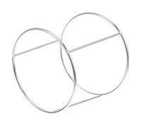 Seafood Tray Holder Stainless Steel Food Tray Rack Creative Shape Simple Structure Design Reusable Practical for Dinner Occasion