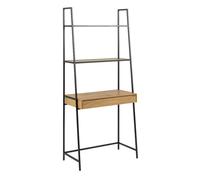 Indoor Furniture Group Furniture To Go Seaford Bookcase With 1 Drawer In Black And Oak, Black
