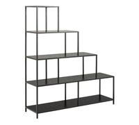 Furniture To Go Seaford Bookcase With 4 Shelves In Black
