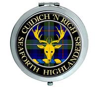 Seaforth Highlanders Scottish Clan Compact Mirror