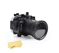 Seafrogs A7 Ii Pro/Ng Series 40M/130Ft Underwater Waterproof Housing Waterproof Case For Sony A7 Ii A7R Ii A7S Ii, Support 28-70Mm Lens Black [Updated Version]