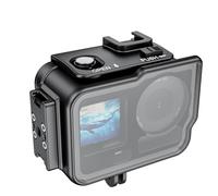 SeaFrogs SF15006 60M/195FT Underwater Camera Housing, Compatible with DJI Osmo Action 4/5/6 Waterproof Aluminum Alloy Diving Case, CNC Machined, 1/4" Mounts