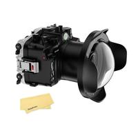 Seafrogs Underwater Housing for Canon EOS R5 Mark II, 40M Waterproof Case with WA005F Dome Port Kit, Waterproof Scuba Diving Case for Canon R5 II+ EF 17-40mm f/4L, RF14-35mm f/4L