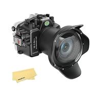 Seafrogs Underwater Housing for Canon EOS R6 Mark II, 40M Waterproof Case with WA005A Long Dome Port Kit, Waterproof Scuba Diving Case for Canon R6 II+RF 24-105mm F4L/ RF 15-35mm F2.8L