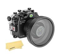 Seafrogs Underwater Housing For Fuji Xt5 [40M/130F] Waterproof Diving Camera Case For Fujifilm Xt5 +Short Lens 10-24Mm F/4 R, 16-50Mm F3.5-5.6,Xf 56Mm F/1.2 R